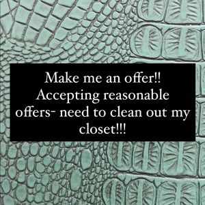 Accepting offers!!